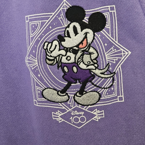 Disney 100 Exclusive Release Joggers Size XL, Purple. - Picture 3 of 4